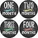 Chalkboard Monthly Baby Bodysuit Stickers
