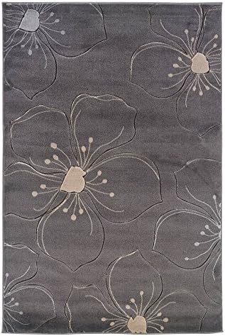 Linon Rugs Milan Grey/Sand Rug 8' x 10'3"