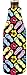 Flip Flop Pattern Beer Bottle Coolie