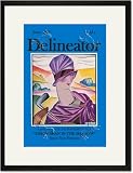 Black Framed/Matted Print 17x23, Delineator