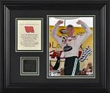 Mounted Memories Dale Earnhardt, Jr. Michigan 400 Framed 6 X 8 Photo W/ Race Winning Tire