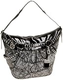 Jessica Simpson Avalon Hobo,Black Logo,one size