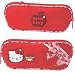 Sanrio Red Apple Hello Kitty Pen Pouch With Bow * Great Gift For All Occasions * Image