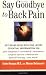 Books : Say Goodbye to Back Pain