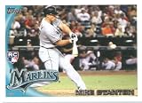 2010 Topps Update Baseball Card #US-50 Mike Stanton RC - Florida Marlins ( RC - Rookie Card ) MLB Trading Card in Screwdown Case