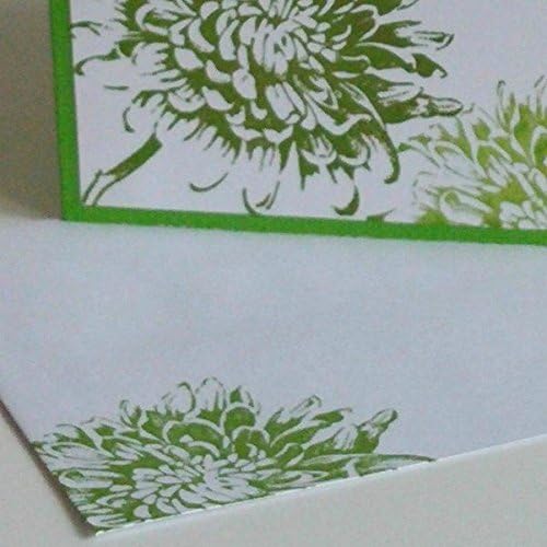 Green Warm Wishes Handmade Birthday Card