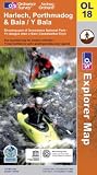Harlech, Porthmadog and Bala (OS Explorer Map)
