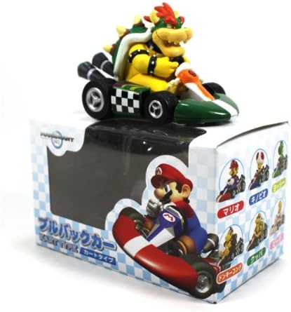 Nintendo Mario Kart Wii Pull Back Car - Bowser in Kart