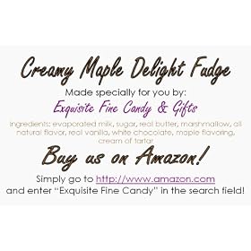 Creamy Maple Fudge Box