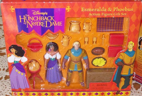 FIGURE GIFT SET. DISNEY hunchback of notre dame esmeralda. FIGURE GIFT SET. DISNEY