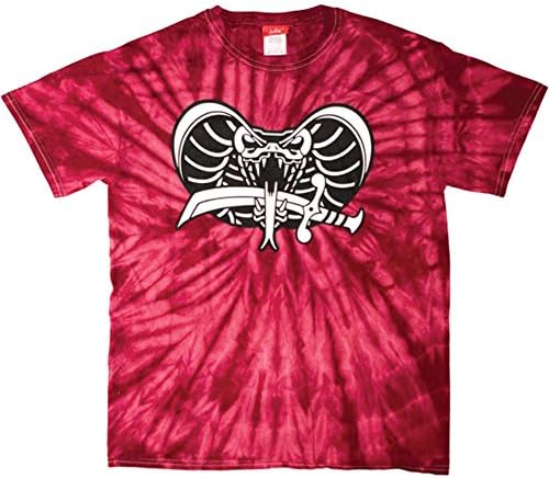 Vursa Limited Men's Viper Tie Dye T-shirt X-Large Red