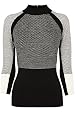 Graphic Texture Knit Top
