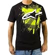 Alpinestars Pressing Men's Short-Sleeve Casual T-Shirt/Tee - Black