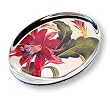Tropical Crimson - Oval Glass Paperweight
