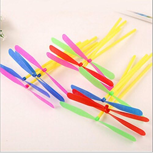 20 Pack Dragonfly Assortement Plastic Flying Toy Outdoor sport Toy Kids Party Toy Set,Best Gifts for Kids (Random Color)