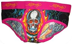Men's Ed Hardy Hip Briefs Size Xl 40 - 42