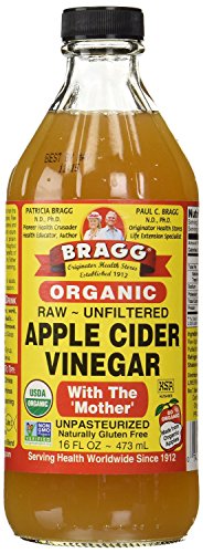 Bragg Unfiltered Apple Cider Vinegar, 16 Ounce, 2 Count Bragg Unfiltered Apple Cider Vinegar, 16 Ounce, 2 Count