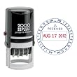 Custom 2000+ Date/Time Self-Inking Two-Color Standard Message Rotary Stamp COS011041