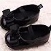 Voberry® Toddler Baby Girl's Princess Walking Mary Jane Crib Shoes Ballet Flats (12~18 Month, Black)