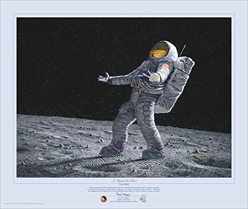 Alan Bean - Is Anyone Out There? Giclee on Paper