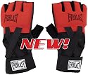 Everlast EverGel Glove Wraps - Red/Black