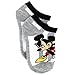 Mickey Mouse Toddler Boys 5 pack Socks (4-6, Mouse No Show)