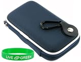 Nylon Hard Shell GPS Case (Dark Blue) for WD Passport Portable Hard Drive 250 GB/Go