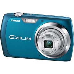 Casio Exilim EX-Z350 Digitalkamera (12 Megapixel, 4-fach opt. Zoom, 6,85 cm (2,7 Zoll) Display, bildstabilisiert) blau