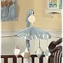 Brown and Blue Argyle Musical Crib Mobile by JoJo Designs
