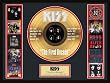 KISS "The First Decade" framed gold record