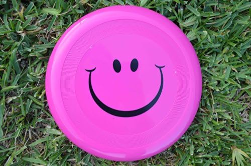 Flying Disc Toy for Kids: 2-pack Pink Flying Sports Disc for Girls