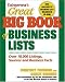 Great Big Book of Business Lists (Great Big Book of Business Lists: All the Things You Need to Know to) Image