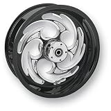 RC Components Chrome Forged Rear Wheel (18in. x 10in.) - Savage Eclipse SU1810055-85E