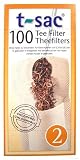 T-sac Size 2 Tea Filters, 100 pack