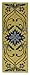 COTTON CRAFT Mesa Penelope Handmade Beaded Floral Table Runner, 13 x 36 inch, Multicolor