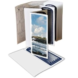 MoonBeams 2012, Moon Calendar Cards, Rocky Island, Set of 8