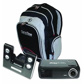 Optoma GT7000 GameTime 7000 HD Ready DLP Projector - inc. Speakers & Backpack -