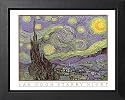 Vincent Van Gogh Starry Night Wall Decor Picture Framed Art Print