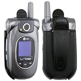 Brand New LG Verizon VX8300 Black Swivel Belt Clip Holster