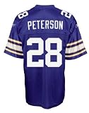 Adrian Peterson Minnesota Vikings Football Reebok Premier Jersey Third (Size Xl)