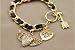 Betsey Johnson Rhinestone Angel Wing Heart Bracelet Christmas / Birthday Gift / Present