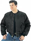 Black MA-1 Flight Jacket