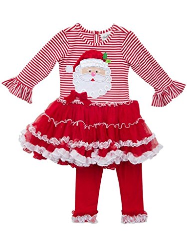 Rare Editions Santa Pettiskirt and Legging Set