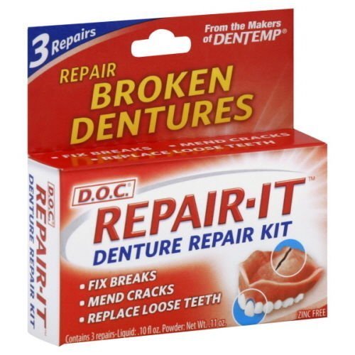 Dentemp (D.o.c) Emergency Denture Repair Kits by Dentemp