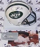 LaDainian Tomlinson Autographed/Hand Signed New York Jets Mini Helmet
