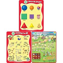 Leap Frog 3 Pack Math Quest Tray Puzzles
