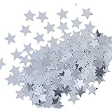 Foil Silver Star Confetti