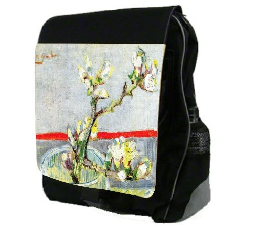 Van Gogh Art Almond Blossom Branch Back Pack - School Bag Bag - Laptop Bag -Book Bag - Unisex - Ideal Gift for all occassions!