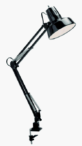 Flexible Clamp On Desk Lamp