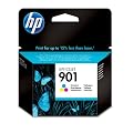 HP Cartucho de tinta tricolor Officejet HP 901 901 Officejet Ink Cartridges, De 20 a 80% HR, de -40 a 60 �C, De 20 a 80% HR, de 15 a 32 �C, 116 x 36 x 115 mm, 70 g